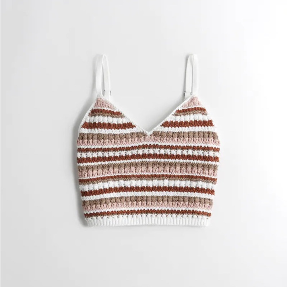 Striped Knit Women’s Top